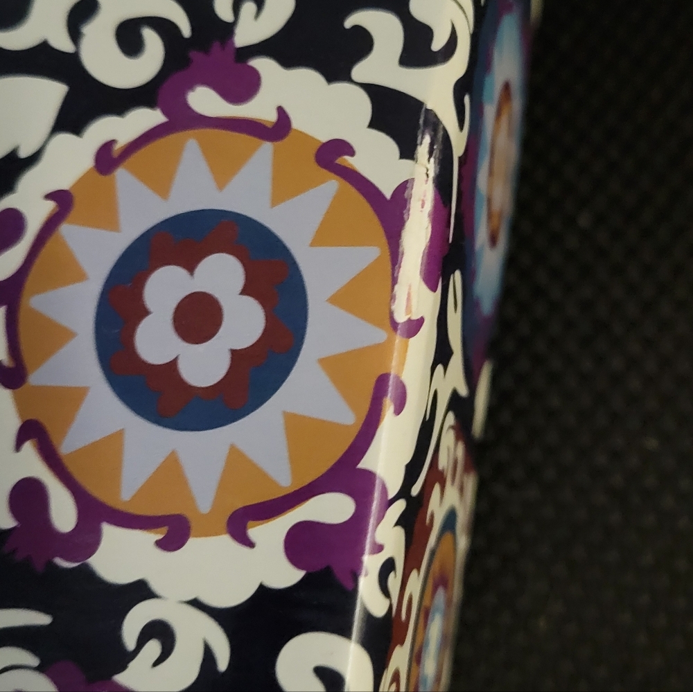 Colorful Geometric Medallion Tote or Fabric Panel - Picture 8 of 8